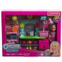 Barbie Chelsea Puedo Ser... Juego de juguetería con muñeca rubia pequeña, muebles de tienda y 15 accesorios