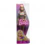 Muñeca Barbie Fashionistas 197, Vestido con Tirantes y Arcoiris, Nuevo empaque