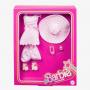 Set Fashion coleccionable Barbie la película, con tres atuendos y accesorios icónicos de películas