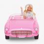 Coche coleccionable Barbie la película, Corvette rosa descapotable