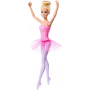  Barbie Muñeca Bailarina de Ballet Rubia articulada con tutú Rosa y moño