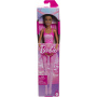 Surtido Muñeca Barbie Bailarina de Ballet articulada con tutú Rosa y moño (castaña)