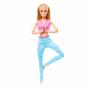 Muñeca Barbie Yoga Made to Move Rubia