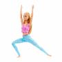 Muñeca Barbie Yoga Made to Move Rubia