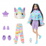 Muñeca Cebra Barbie Cutie Reveal Color Dreams Series