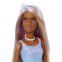 Muñeca Barbie A Touch of Magic Royal Falda con estampado de mariposas y accesorios