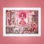 Mark Ryden x Barbie Signed Pink Pop Art Print