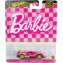 Mattel, Hot Wheels Collector Vehículo de Colección Corvette de Barbie 65 Aniversario