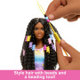 Muñeca y juego de peluquería Barbie “Brooklyn” con más de 50 accesorios, incluye extensiones, gorro y más