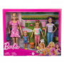 Conjunto de muñecas Barbie Sister con ropa y accesorios, incluye a Barbie, Skipper, Stacie y Chelsea