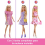 Conjunto De Juego Dream Closet De Barbie Con Muñeca De Moda Rubia, Ropa Y Accesorios, Más De 90Cm De Ancho, Más De 25 Piezas