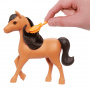 Barbie Mysteries: The Great Horse Chase Stable Playset con muñeca de moda, pequeño pony de juguete y más de 10 accesorios
