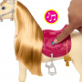 Barbie Mysteries: The Great Horse Chase Caballo de juguete interactivo con sonidos, música y accesorios