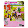 Barbie World Juego de Jardín con 12 Piezas Que Incluyen Macetero, Figura de Conejito, Comida y Más, multicolor, 73,69 Pulgadas