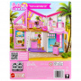 Barbie World Juego de Lavavajillas de Juguetes con 9 Accesorios de Cocina para Casa de Muñecas Que Incluyen Platos, Tendedero y Más