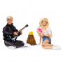 Pack de 2 Barbie y Ken Escena de fogata Barbie La Película