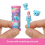 Muñeca Barbie Mini Barbieland Cutie Reveal y mascota, serie Cozy Cute Tees de 1,5 pulgadas