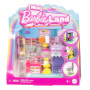 Juego de supermercado coleccionable Barbie Mini Barbieland con muñeca Barbie de 1,5 pulgadas, áreas de juego interactivas para divertirse contando historias