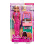 Muñeca Barbie Baby Doctora con muñeca rubia de moda con uniforme rosa, 1 muñeca bebé con accesorios y muebles para bebé