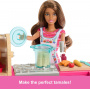 Muñeca de moda Teresa y juego de cocina con más de 20 accesorios, incluidas galletas que cambian de color - Barbie y Teresa Recipe for Friendship