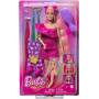 Muñeca Barbie Fun & Fancy Hair con cabello rubio extralargo y colorido y accesorios de peinado