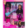 Set de 2 Barbie estrella de la música y mánager de gira profesiones y accesorios