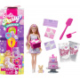 Muñeca Barbie Party Unboxed con bulldog francés