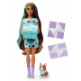 Muñeca Barbie Party Unboxed con Corgi