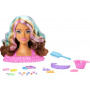 Cabeza de peinados Barbie Color Reveal Styling