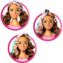 Cabeza de peinados Barbie Color Reveal Styling