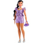 Muñeca Nº 8 Barbie Deluxe Style Dolls – Metallic Dress