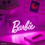 Luz de neón LED con logotipo de Barbie