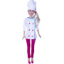 Muñeca Barbie Carreras Chef de 65 cm