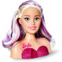 Cabezal de peluquería Barbie Styling con 24 piezas