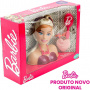 Cabezal de peluquería Barbie Styling con 24 piezas