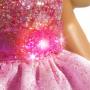 Muñeca Princesa Barbie luces brillantes (Rosa)