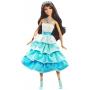 Muñeca princesa Barbie luces brillantes (Azul - AA)
