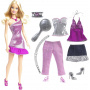 Set de regalo muñeca Barbie y accesorios Fab Life (rubia)