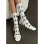 Calcetines con logotipo de TFS por toda la superficie x Barbie™ - Vainilla