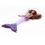 Muñeca sirena Barbie luces brillantes (morado)