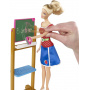 Set de juegos y muñeca Barbie Yo Puedo Ser... Profesora