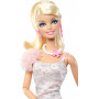 Muñeca Barbie Fashionistas Pale Pink and Silver Dress