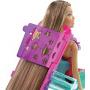 Muñeca Barbie Hairtastic Color & Design Salon