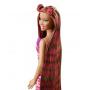 Muñeca Barbie Hairtastic Color & Design Salon