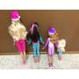 Pac de 4 Hermanas Barbie Holiday (TG)       