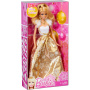 Muñeca Barbie Holiday Wishesi (dorada, rubia)