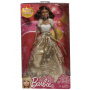 Muñeca Barbie Holiday Wishesi (dorada, AA)