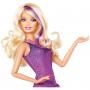 Muñeca Barbie Fashionistas (Rubia/Violeta)