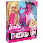 Muñeca Barbie y Plantillas de diseño de moda 