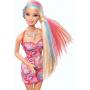 Muñeca Barbie tiza para cabello